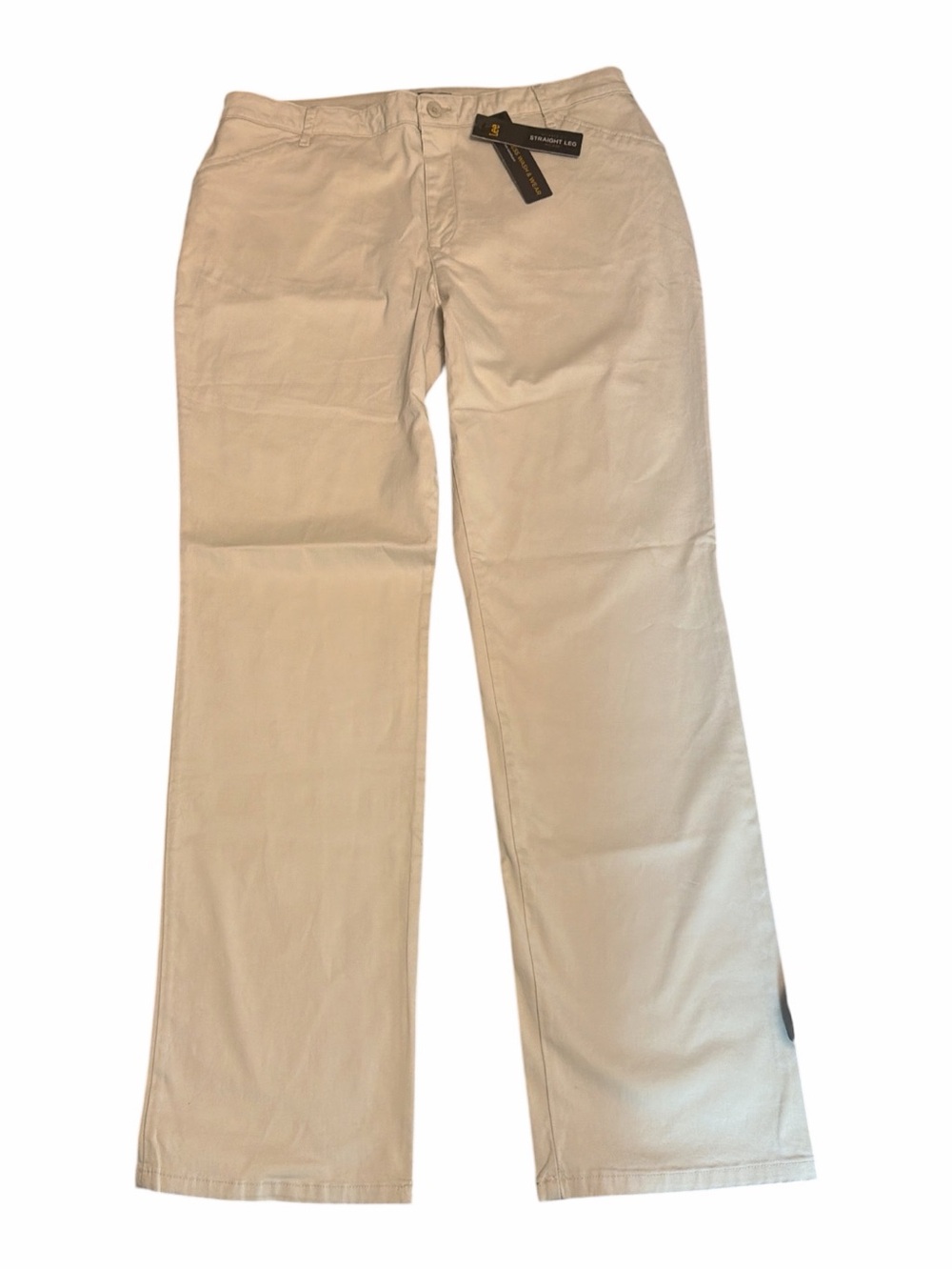 Classic Lee Straight Leg Pants 16L Parchment NWT